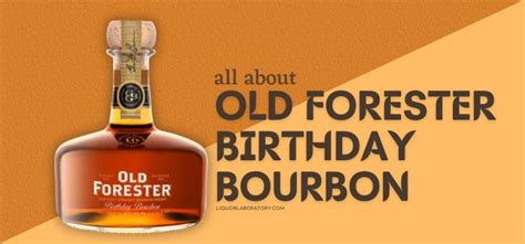 old forester birthday bourbon prices.